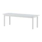 Venture Design Bänk Moderna Modena Bench, White, Aluminium, 130 2096-400