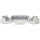 Comfort Garden Loungegrupp Bahamas 5-sits med Fåtöljer 1 Bord 644730