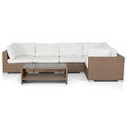Comfort Garden Loungegrupp Bahamas 5-sits med Bord m Hylla 6 524505