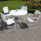 Baltic Garden Trädgårdsmöbel Holm Rund VAXHOLM Round furnitureset 500600-6