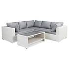 Comfort Garden Loungegrupp Bahamas 5-sits med Bord m Hylla 7 644757