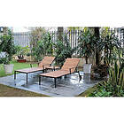 Comfort Garden Solsäng Abellas med Sidobord 1855394