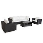Comfort Garden Loungegrupp Bahamas 6-sits med Bord m Hylla 4 134324