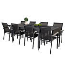 Venture Design Matgrupp Madrid 160/240 med 8 Pincy Stolar GR137V