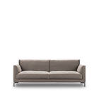 Eilersen Mission soffa tyg gravel 07 beige-240-stål