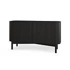 Northern Loud long sideboard 146 cm Black painted oak