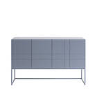 Asplund Kilt Light 137 sideboard nordic blue, 3 dörrar