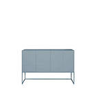 Asplund Kilt Light 137 sideboard nordic blue, 2 dörrar, 2 lådor