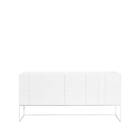 Asplund Kilt Light 180 sideboard white, 4 dörrar