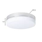 Arcchio Aliras LED krom 29cm