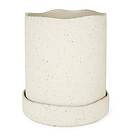 Ferm Living Uneru krukke o16 cm White