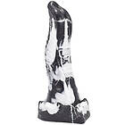 Lizard Dildo Black-White 23 cm