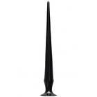 Ass Spike Dildo Black 41 cm