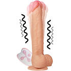 Realistic Vibrating Dildo With Remote Liquid Silicone 24cm