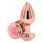 NS Novelties Rose Buttplug Medium Pink