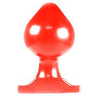 All Red Vinyl Anal Plug 22 cm