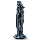 Jet Ebony Dildo Carbon Metallic Black 16.5cm