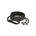 Easytoys Leather Collar With Nipple Chains