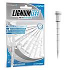 Lignum Tees 2-3/4 (70 mm) White-12 Pack