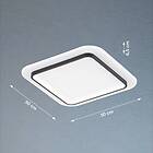 Fischer & Honsel LED- Blithe, 50x50cm 40W