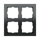 Elko Kombinationsram Plus 2x2-fack svart, 1848792
