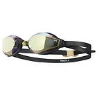 TYR Stealth-x Mirrored Performance Swimming Goggles Svart,Guld