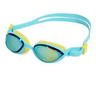 Huub Pinnacle Air Seal Swimming Goggles Blå Gold Mirror