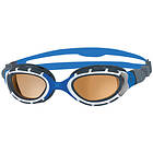 Zoggs Predator Flex Polarized Ultra Adult Goggles Blå Small