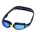 Aquasphere Ninja Lens Mirror Swimming Goggles Blå