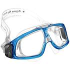 Aquasphere Seal 2.0 Swimming Mask Durchsichtig,Blå