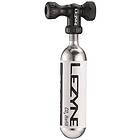 Lezyne Control Drive Shcrader/presta 25g Co2 Cartridge Svart 25g