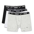 Nike Boxer Brief 3pk Mp1 White/grey Heather/black MP1