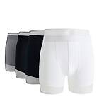 Bread & Boxers 4-pack Brief White+black+grey+navy