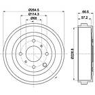 Hella Bromstrumma PAGID 8DT 355 303-231