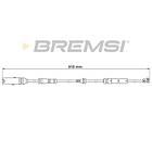 Bremsi Varningssensor, bromsbeläggslitage WI0924