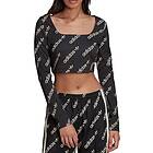 Adidas Originals Long Sleeve Crop Top W