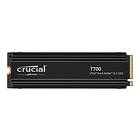 Crucial T700 PCIe 5.0 NVMe M.2 SSD with Heatsink 1TB