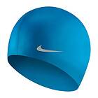 Nike Swim Solid Silicone Youth Swimming Cap Blå