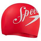 Speedo Logo Placement Swimming Cap Röd