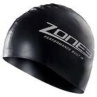 Zone3 Silicone Swimming Cap Svart