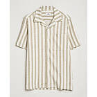 NN.07 Julio Knitted Striped Resort Collar Shirt