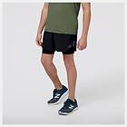 New Balance Q Speed 5 Inch 2 In 1 Short Löparshorts Herr Black L Inseam 5"