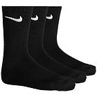 Nike Strumpor Performance Lightweight Crew 3-pack Noir/vit adult SX4704-001