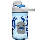 CamelBak Pojkar Chute Mag drickflaska, Curious Sea Lions, 400ml, plast