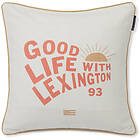 Lexington Good Life Printed Cotton Canvas Kudde 50x50cm