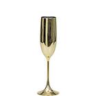 Champagneglass (Plast) Guld 14cl