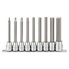 Teng Tools Bitshylsa i sats M3809 3/8 Insex 3-12mm 9 delar