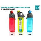 EDGO Water Bottle with Fruit Infuser 660ml