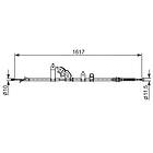 Bosch Vajer, parkeringsbroms 1 987 482 441