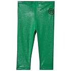 The Animals Observatory Bright Alligator Leggings Green Logo 2 år